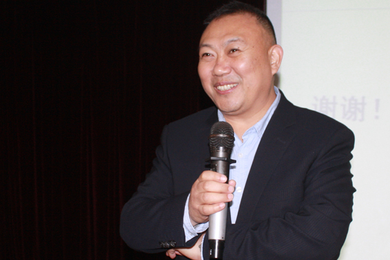 濟南天業(yè)工程機械有限公司董事長宗艷民先生致辭